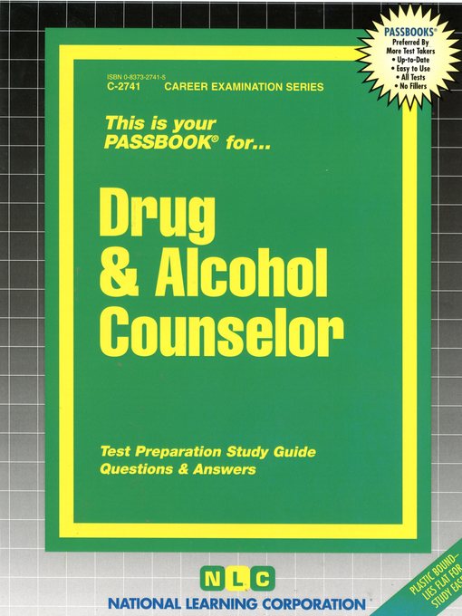 Title details for Drug & Alcohol Counselor by National Learning Corporation - Available